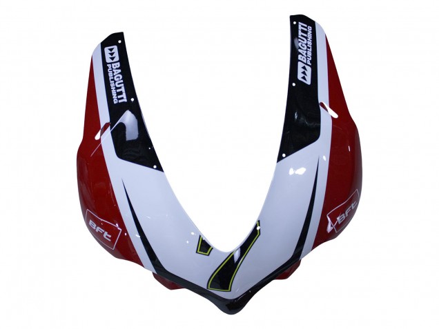 Mejores Carenados Moto Ducati 959/1299 2015-2020 - Blanco Rojo Negro Aruba 7