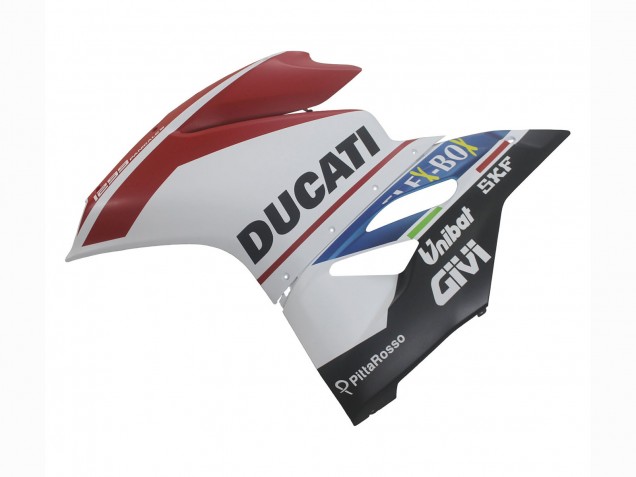 Mejores Carenados Moto Ducati 1299 2015-2020 - Blanco Rojo Azul Negro Mate Unibat Flex-Box