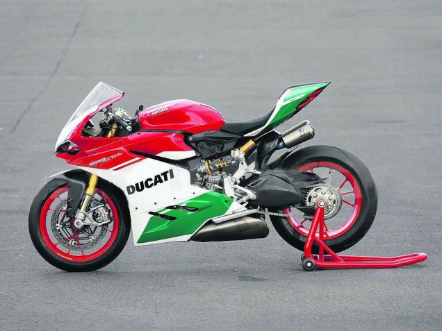 Mejores Carenados Moto Ducati 1299 2015-2020 - Blanco Rojo Verde Negro Mate
