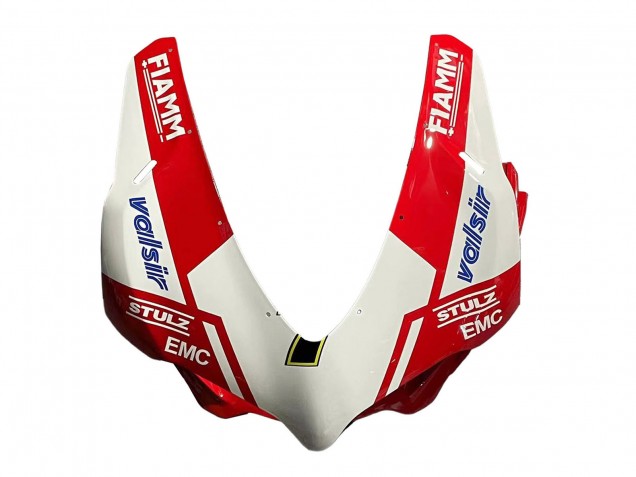 Mejores Carenados Moto Ducati 959/1299 2015-2020 - Blanco Rojo Verde Valsir Fiamm 7