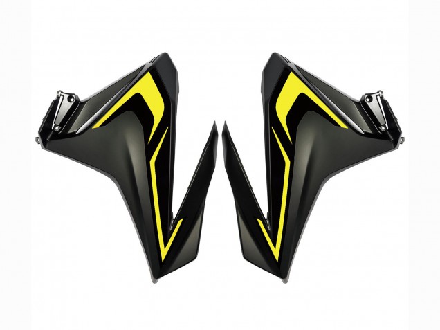 Mejores Carenados Moto Honda CBR500R 2022-2023 - Negro Mate Amarillo