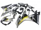 Mejores Carenados Moto Honda CBR500R 2022-2023 - Plata Amarillo Negro Brillante