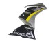 Mejores Carenados Moto Honda CBR500R 2022-2023 - Plata Amarillo Negro Brillante