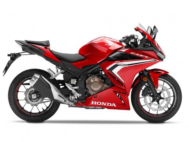 Mejores Carenados Moto Honda CBR500R 2022-2023 - Rojo Blanco Negro