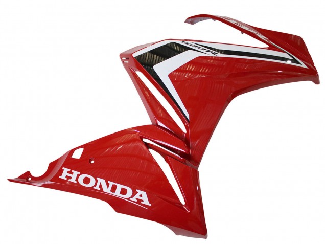 Mejores Carenados Moto Honda CBR500R 2022-2023 - Rojo Blanco Negro