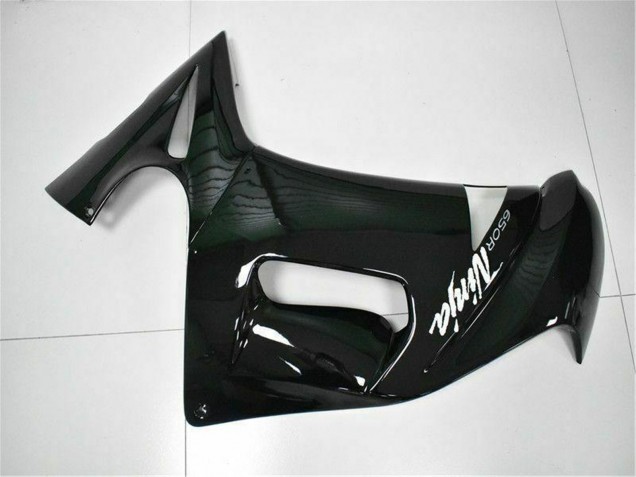 Mejores Carenados Moto Kawasaki EX650 2006-2008 - Negro Brillante Blanco