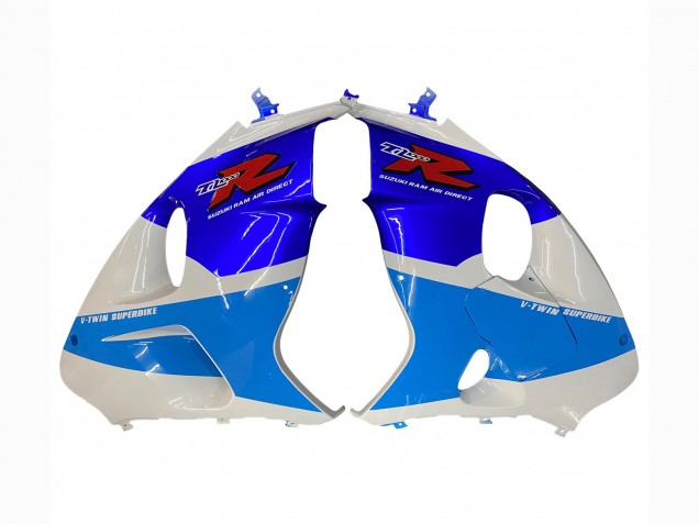 Mejores Carenado Moto Suzuki TL1000R 1998-2003 - Blanco Azul Negro Rojo