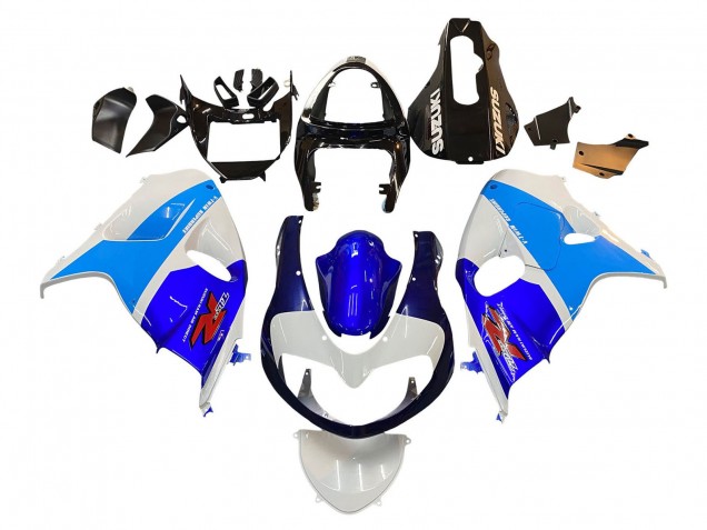 Mejores Carenado Moto Suzuki TL1000R 1998-2003 - Blanco Azul Negro Rojo