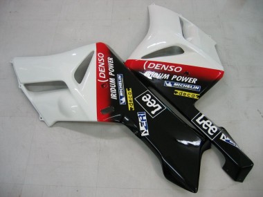 Mejores Carenados Moto Honda CBR1000RR 2004-2005 - Blanco Azul Rojo Negro Brillante Estrella Carrera Lee