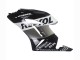 Mejores Kits Carenado Moto Honda CBR1000RR 2004-2005 - Plata Blanco Negro Brillante Repsol