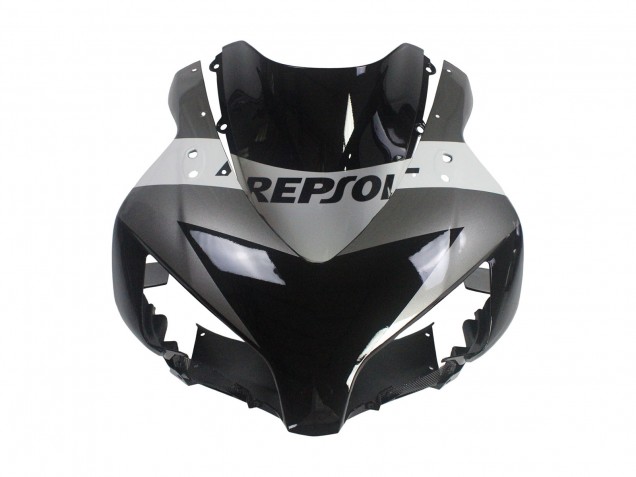 Mejores Kits Carenado Moto Honda CBR1000RR 2004-2005 - Plata Blanco Negro Brillante Repsol