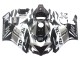 Mejores Kits Carenado Moto Honda CBR1000RR 2004-2005 - Plata Blanco Negro Brillante Repsol