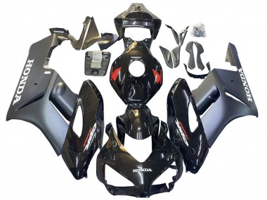 Mejores Carenados Moto Honda CBR1000RR 2004-2005 - Negro Brillante Gris Mate Rojo Fireblade