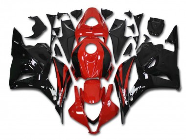 Mejores Kits Carenado Moto Honda CBR600RR 2009-2012 - Rojo Negro Brillante