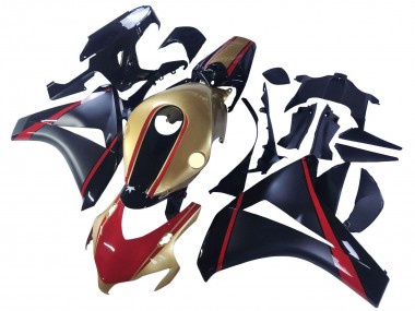 Mejores Carenados Moto Honda CBR1000RR 2008-2011 - Oro Rojo Negro Brillante