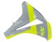 Mejores Carenados Moto Honda CBR1000RR 2008-2011 - Nardo Gris Fluorescent Verde