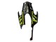 Mejores Carenados Moto Honda CBR1000RR 2008-2011 - Nardo Gris Fluorescent Verde