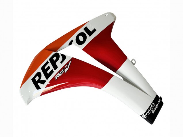 Mejores Carenado Moto Honda CBR1000RR 2008-2011 - Naranja Blanco Rojo Negro Brillante Repsol HRC