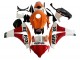 Mejores Carenado Moto Honda CBR1000RR 2008-2011 - Naranja Blanco Rojo Negro Brillante Repsol HRC