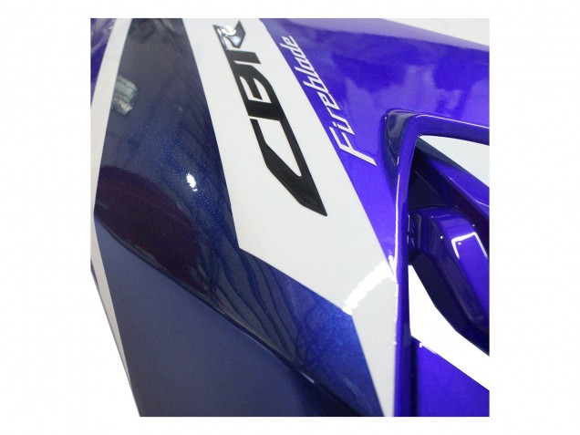 Mejores Carenados Moto Honda CBR1000RR 2017-2024 - Blanco Azul