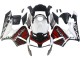 Mejores Carenados Moto Honda CBR600RR 2003-2004 - Blanco Rojo Negro Brillante Monstruo