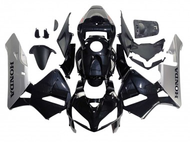 Mejores Carenado Moto Honda CBR600RR 2005-2006 - Negro Plata