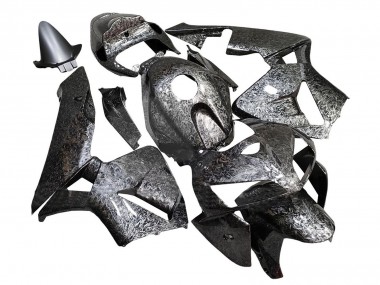 Mejores Carenados Moto Honda CBR600RR 2005-2006 - Negro Falsificado FibraCarbono