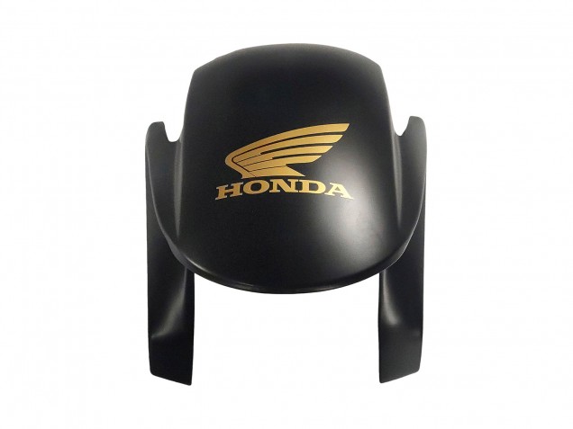 Mejores Carenados Moto Honda CBR600RR 2013-2023 - Negro Mate Oro Calcomanías