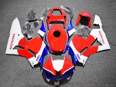 Mejores Kits Carenado Moto Honda CBR600RR 2013-2023 - Blanco Rojo Azul HRC