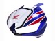 Mejores Carenado Moto Honda CBR600RR 2013-2026 - Blanco Rojo Azul