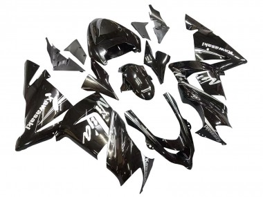 Mejores Carenados Moto Kawasaki ZX10R 2004-2005 - Negro Brillante Ninja