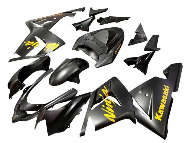 Mejores Carenados Moto Kawasaki ZX10R 2004-2005 - Negro Ninja