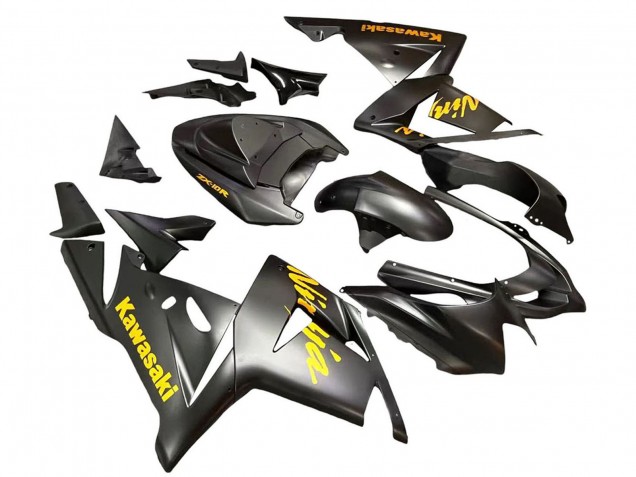 Mejores Carenados Moto Kawasaki ZX10R 2004-2005 - Negro Ninja