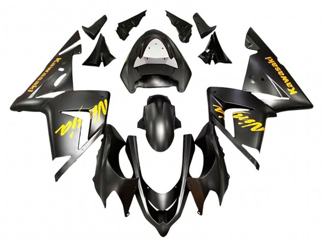 Mejores Carenados Moto Kawasaki ZX10R 2004-2005 - Negro Ninja
