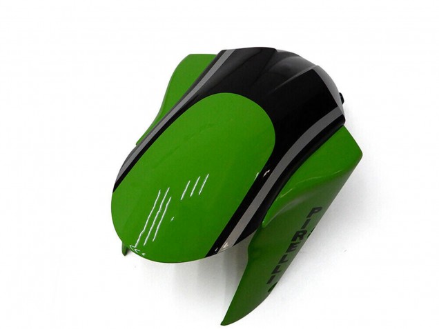 Mejores Carenados Moto Kawasaki ZX10R 2004-2005 - Blanco Negro Verde Elf