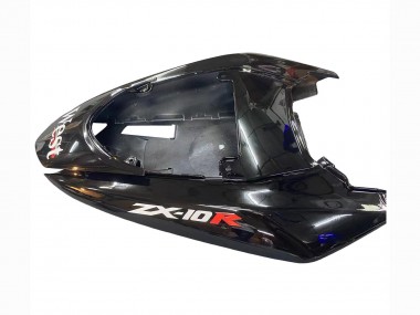 Mejores Carenados Moto Kawasaki ZX10R 2004-2005 - Blanco Negro West Ninja