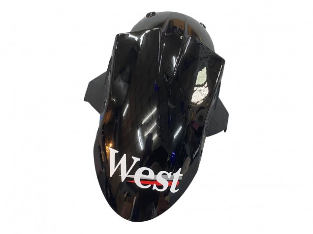Mejores Carenados Moto Kawasaki ZX10R 2004-2005 - Blanco Negro West Ninja