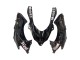Mejores Carenados Moto Kawasaki ZX10R 2004-2005 - Blanco Negro West Ninja