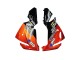 Mejores Carenados Moto Kawasaki ZX10R 2004-2005 - Burnt Naranja Negro Monstruo Elf