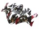 Mejores Carenados Moto Kawasaki ZX10R 2006-2007 - Negro Rojo Oro BACARDI