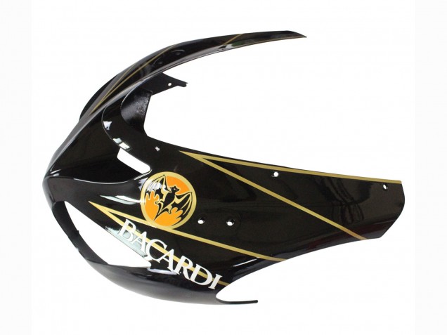 Mejores Carenados Moto Kawasaki ZX10R 2006-2007 - Negro Rojo Oro BACARDI