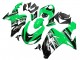 Mejores Kits Carenado Moto Kawasaki ZX10R 2006-2007 - Verde Blanco Negro
