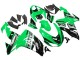 Mejores Kits Carenado Moto Kawasaki ZX10R 2006-2007 - Verde Blanco Negro