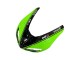 Mejores Carenados Moto Kawasaki ZX10R 2006-2007 - Verde Negro Elf Touch4 3M