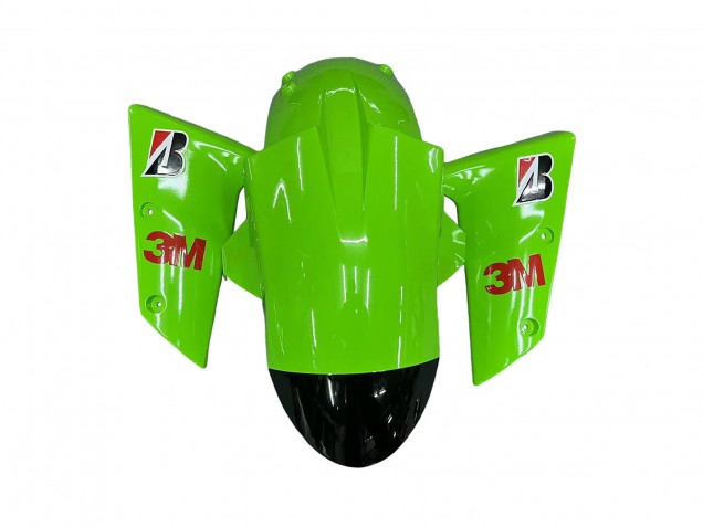 Mejores Carenados Moto Kawasaki ZX10R 2006-2007 - Verde Negro Elf Touch4 3M