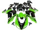 Mejores Carenados Moto Kawasaki ZX10R 2006-2007 - Verde Negro Elf Touch4 3M