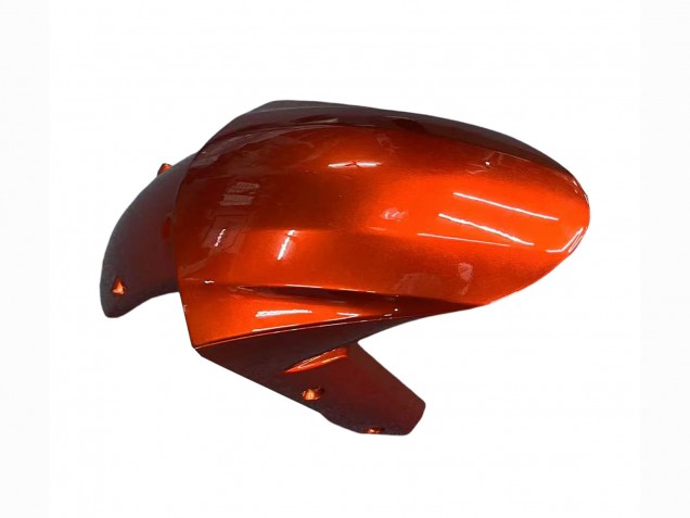 Mejores Carenados Moto Kawasaki ZX10R 2008-2010 - Burnt Naranja Negro