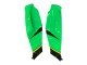 Mejores Carenados Moto Kawasaki ZX10R 2011-2015 - Verde Amarillo Negro Blanco Elf Monstruo