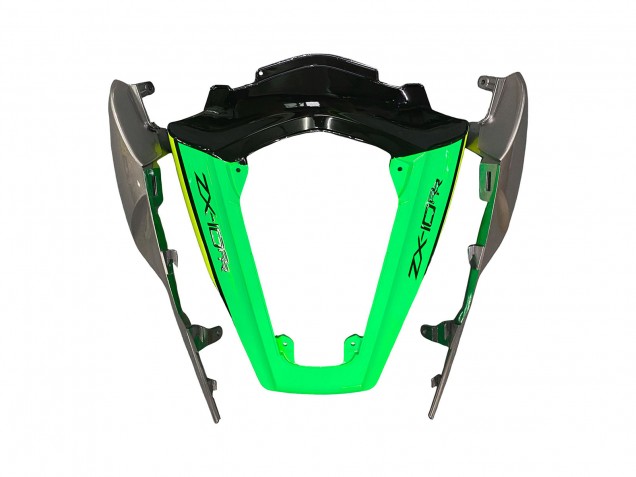Mejores Carenados Moto Kawasaki ZX10R 2011-2015 - Verde Amarillo Negro Blanco Elf Monstruo