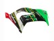 Mejores Carenados Moto Kawasaki ZX10R 2011-2015 - Verde Amarillo Negro Blanco Elf Monstruo